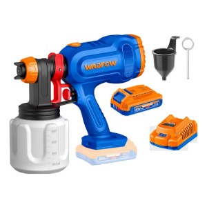 Pistola De Pintar Bateria 20v 650ml/min 2ah Wadfow Wsu30664