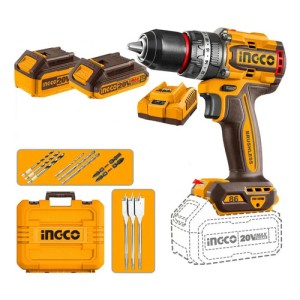 Taladro Atornillador Percutor A Batería 86nm Ingco Cidli2086