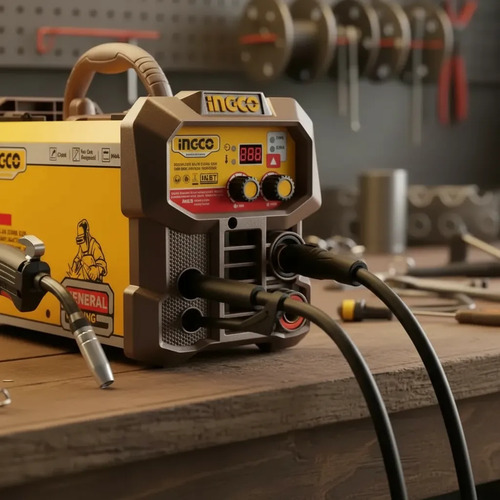 Soldadora Inverter Mig Y Electrodo 130a Ingco Fc1301 - Imagen 2