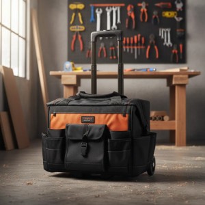 Maleta Trabajo Flexible Para Herramien C/ruedas 18 Truper