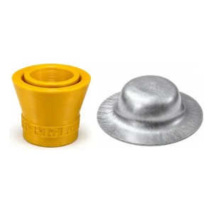 Tapa Selladora + Dosificador Para Tornillo Techo Chapa X-400
