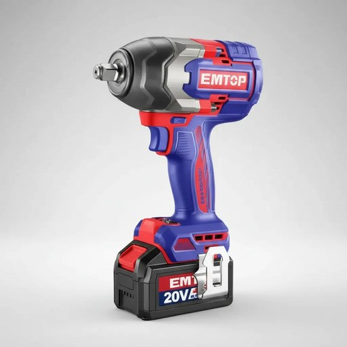 Llave Impacto 20v S/bat 850nm Eciwl20851 Emtop - Imagen 5