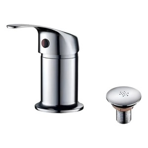 Grifería De Baño Wico Bidet 50087 Color Plateado Y Acabado Brillante