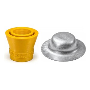 Tapa Selladora + Dosificador Para Tornillo Techo Chapa X-100