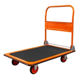 Carro Tipo Chata Plataforma 900x600 300kg Wokin