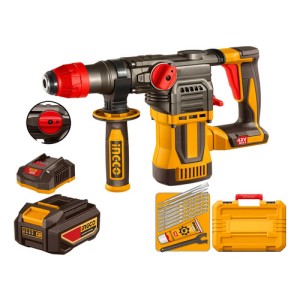 Rotomartillo 4.5 J C/2 Bat 2.5 Ah 42v Ingco Brushless