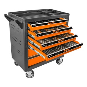 Carro Para Herramientas Completo De 163pc Wokin Industrial