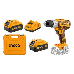 Taladro Atornillador Percutor 86nm Ingco 20v Accesorios